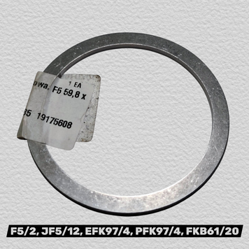 Опорне кільце муфти Walterscheid &Oslash;59,8x72x3 мм (арт. 1353203, 16.20.160, 1620160) 1353203 фото