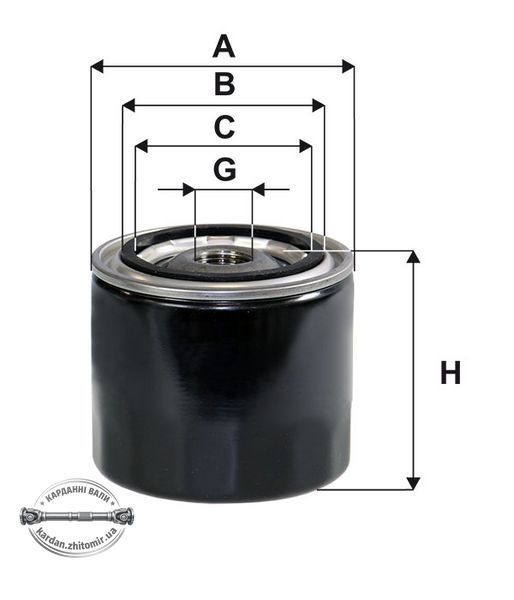 WL7167 Фильтр масляный двигателя NISSAN OP613 WIX-FILTERS WL7167 фото