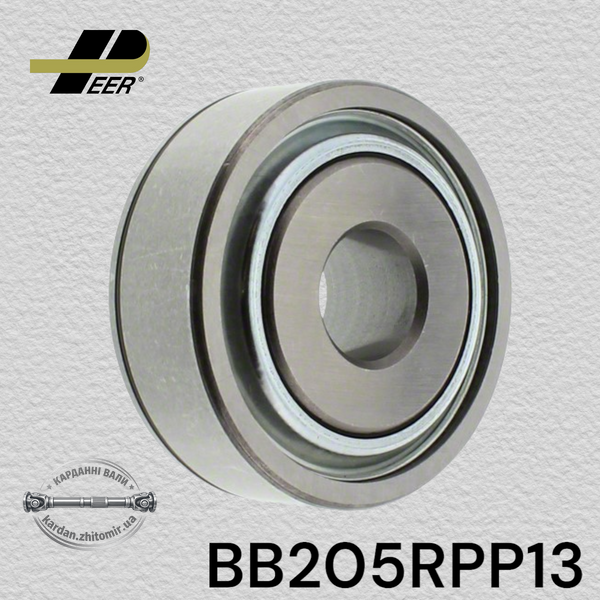 BB205RPP13 Підшипник кульковий 16,13x53,086x19,43 (PEER), AA 205 DD, 188-001V, 205DDS-5/8, AA205DD PER.BB205RPP13 фото