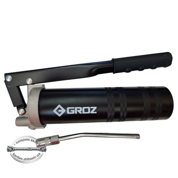 Ручной смазочный пистолет катриджей Lube-Shuttle&reg; 400ml Groz с трубкой 42792GROZ фото