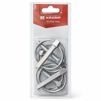 Шплінт з кільцем 8 мм x 45 мм, Kramp DIN 11023 KRLP8KRP06B  KRLP8KRP06B фото