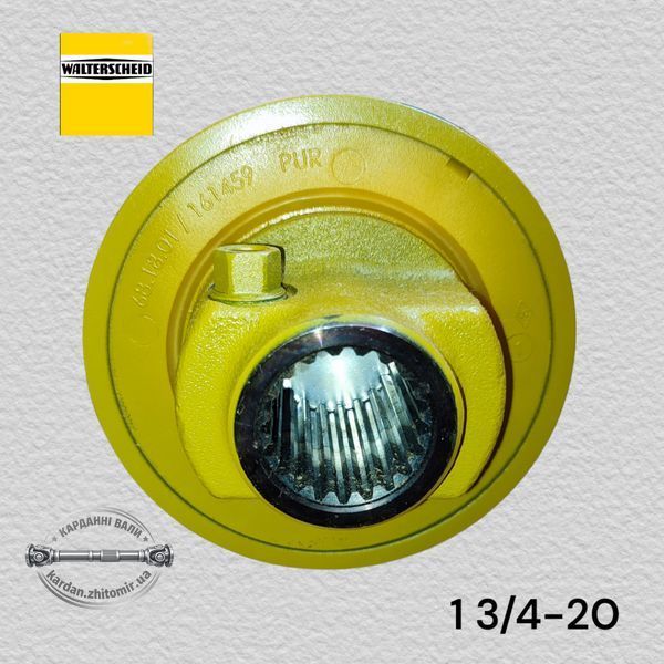 Муфта кулачкова K64/24R W2500 ZNP 1 3/4"-(20H) CC 270 UNLACKIERT Walterscheid 1135986, 59.104.44 1135986 фото