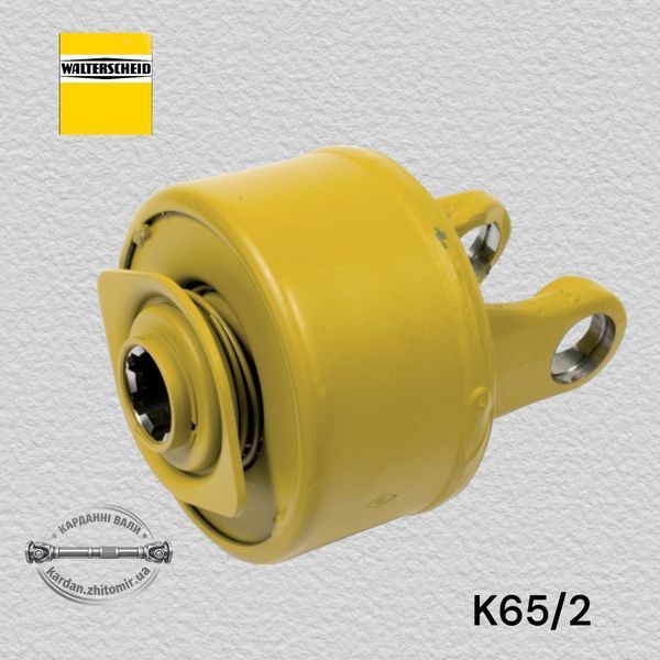 Муфта запобіжна еластична K65/2 W2300 KNP 1 3/8"-(6)ZV Walterscheid 1327859, 55.105.09 1327859 фото