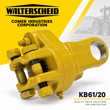 Муфта із зламним болтом KB61/20 W2500 KNP 1 3/4"-(20) KF R56 M10 292 Walterscheid 1382986, 57.179.18 1382986 фото