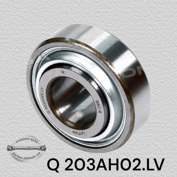 Q 203AH02 Підшипник кульковий 16,25х40х18,29 (BBC-R), AA281357, 666624R91, AN142670 Q 203AH02.LV фото