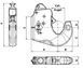Крюк нижней тяги задней навески UL-HAKEN UHK-C1 CAT.4 Walterscheid 1208557 1208557 фото 3